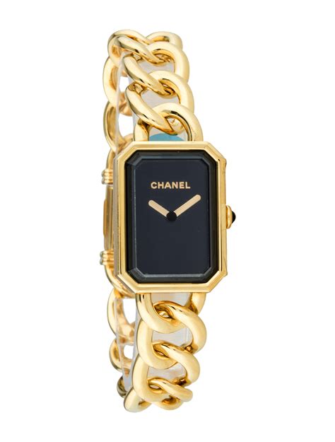 chanel premiere watch gold|chanel premiere watch vintage.